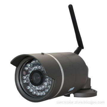 Bullet IP cameras with support view on smartphones, support motion detection and email alert